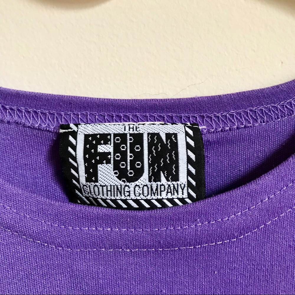 🦋Vintage Purple Graphic Tee Shirt Girls - Picture 4 of 5